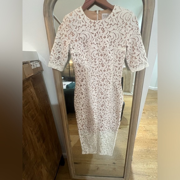 Rosie Dress in Ivory & Nude - MISHA Collective - Small, NWT - Picture 2 of 6